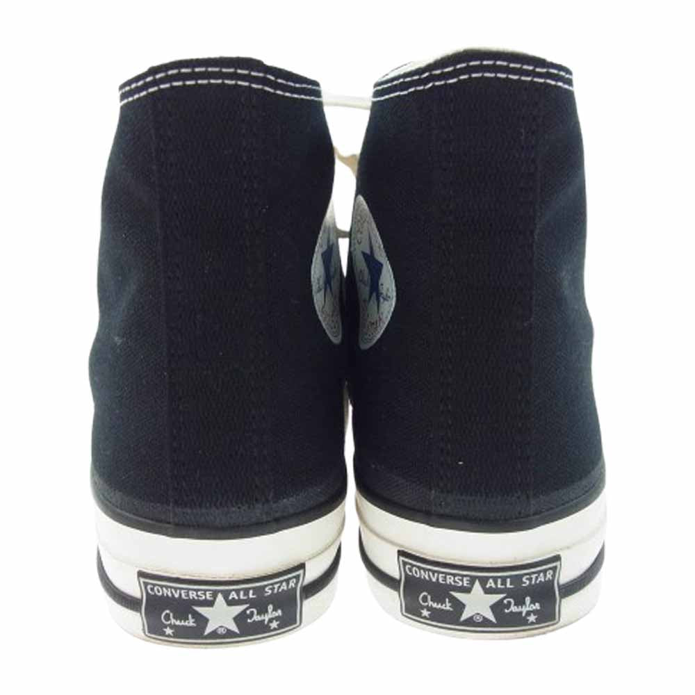 CONVERSE コンバース 25SS 1AD521 CHUCK TAYLOR CANVAS HI チャックテイラー キャンバス ハイカット スニーカー ブラック系 25.5cm【美品】【中古】