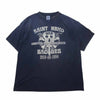 NEIGHBORHOOD ネイバーフッド SAINT MICHAEL セントマイケル 25SS 25119SMN-CSM04S STHD . SS TEE SAINT NBHD ヴィンテージ加工 半袖 Tシャツ ネイビー系 S【極上美品】【中古】