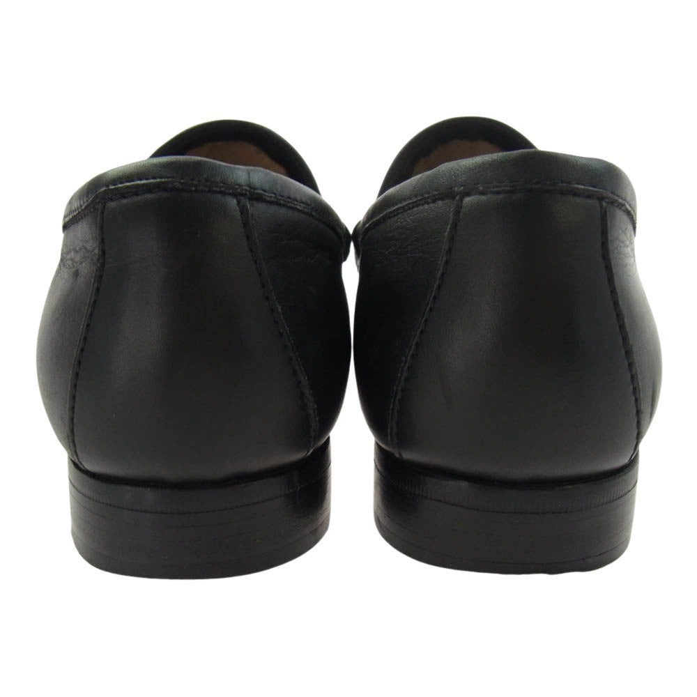 GUCCI グッチ 100 255 Horsebit Loafer ホースビット ローファー ブラック系 5.5【中古】