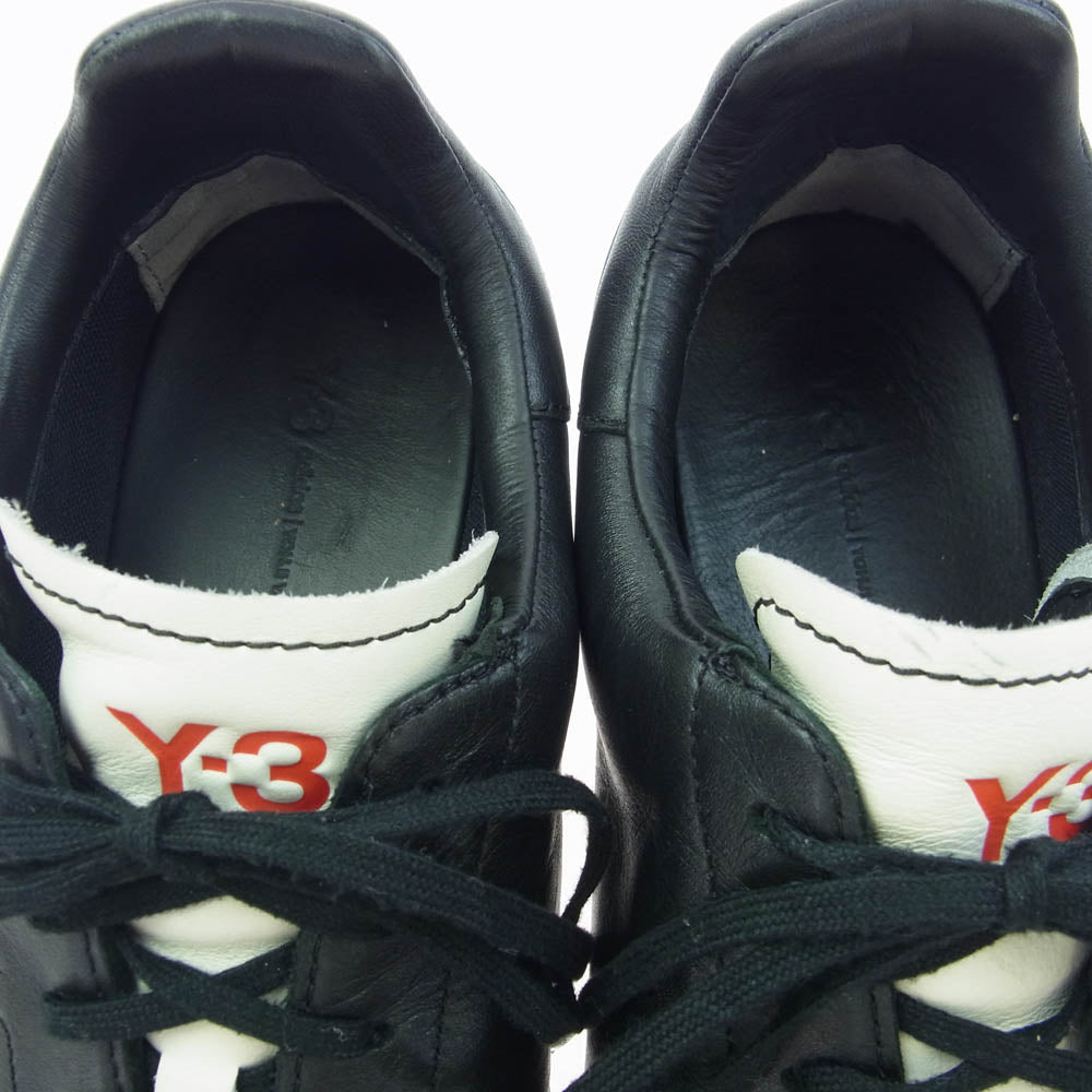 Y-3 Yohji Yamamoto ワイスリー ヨウジヤマモト EF2557 Yohji Court ヨウジ コート ローカットスニーカー シューズ ブラック系 29cm【中古】