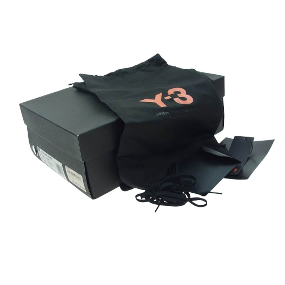 Y-3 Yohji Yamamoto ワイスリー ヨウジヤマモト EF2557 Yohji Court ヨウジ コート ローカットスニーカー シューズ ブラック系 29cm【中古】