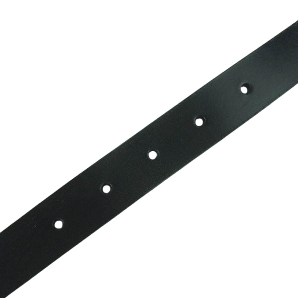 オヴィー DECI デシ Bridle studs narrow belt ブライドル スタッズ ベルト ブラック系 L【美品】【中古】