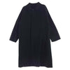 COMOLI コモリ 24AW A03-04001 製品染め 比翼 コットン バルカラー コート ブラック系 1【中古】