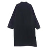 COMOLI コモリ 24AW A03-04001 製品染め 比翼 コットン バルカラー コート ブラック系 1【中古】