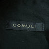 COMOLI コモリ 24AW A03-04001 製品染め 比翼 コットン バルカラー コート ブラック系 1【中古】