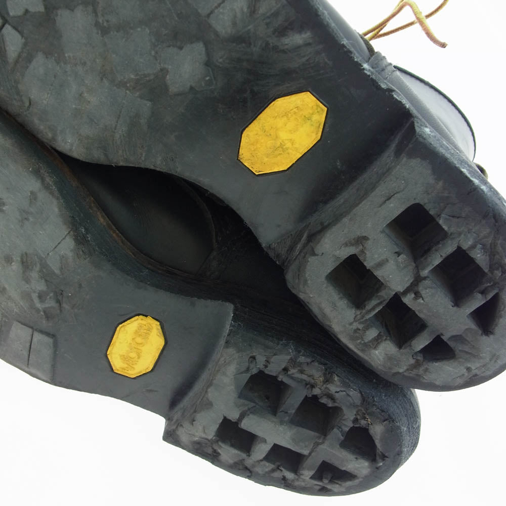 RED WING レッドウィング 2218 USA製 スチールトゥ ロガーブーツ ブラック系 US9【中古】