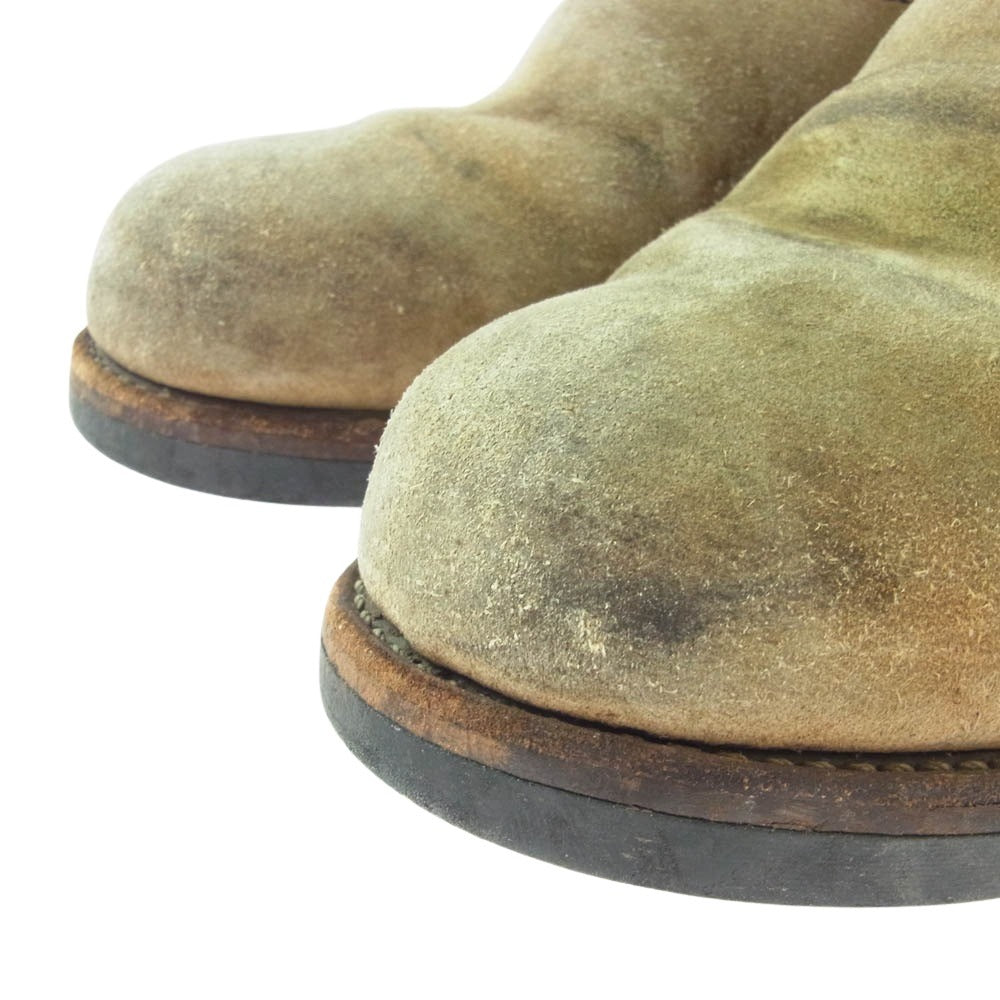 RED WING レッドウィング 8268 USA製 スチールトゥ スエード エンジニアブーツ ライトブラウン系 8.5【中古】