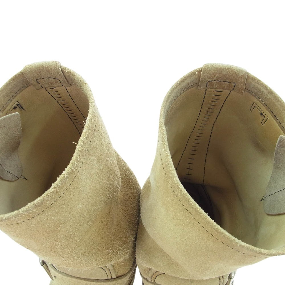 RED WING レッドウィング 8268 USA製 スチールトゥ スエード エンジニアブーツ ライトブラウン系 8.5【中古】