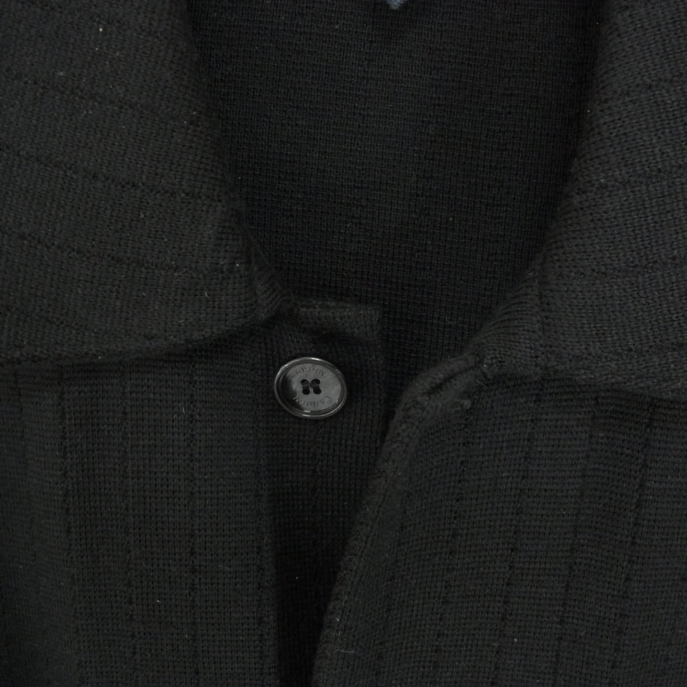 LARDINI ラルディーニ イタリア製 ニット カバーオール ジャケット ブラック系 M【中古】