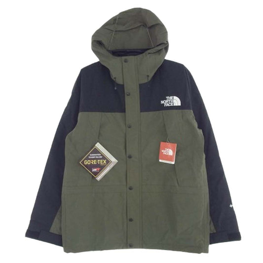 THE NORTH FACE ノースフェイス NP11834 Mountain Light Jacket GORE-TEX ゴアテックス マウンテンライト ジャケット マウンテンパーカー カーキ系 XL【新古品】【未使用】【中古】