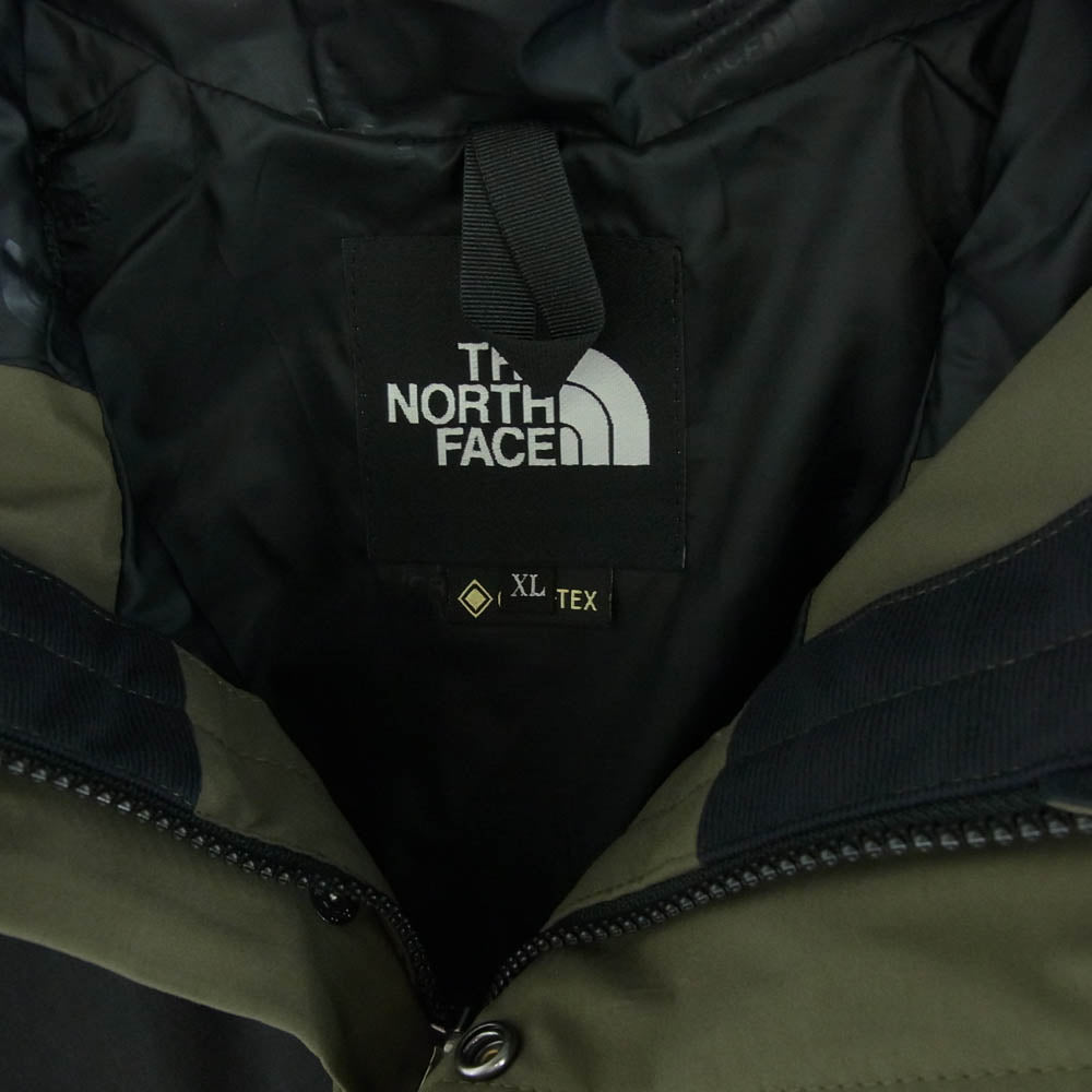THE NORTH FACE ノースフェイス NP11834 Mountain Light Jacket GORE-TEX ゴアテックス マウンテンライト ジャケット マウンテンパーカー カーキ系 XL【新古品】【未使用】【中古】