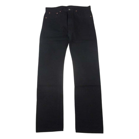 MaruniJeans マルニジーンズ BI-18536BK 毘沙門天 ジーンズ 15oz ブラック系 33【美品】【中古】