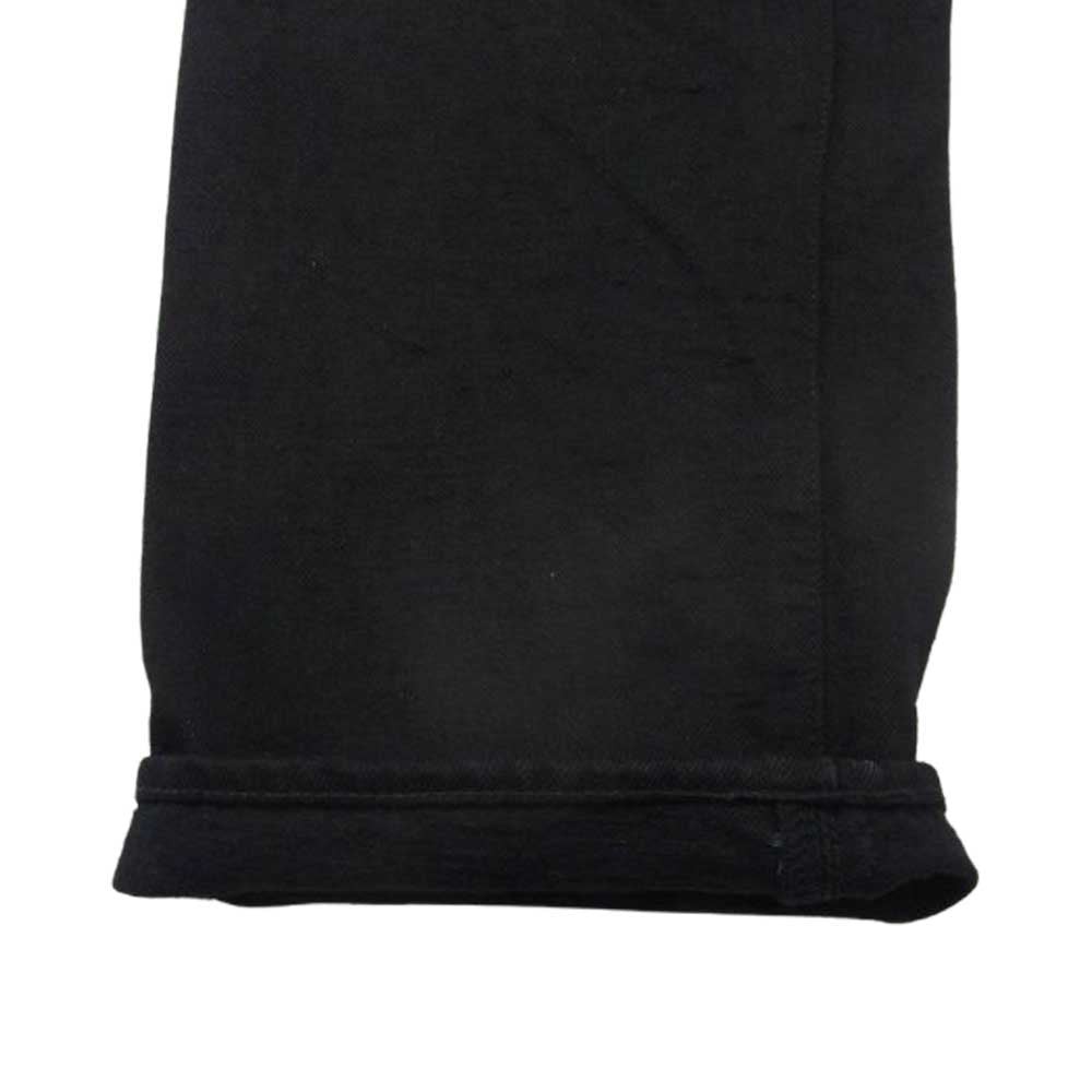 ONI DENIM 鬼デニム ONI288CCD-BKBK 15oz Crushed Concrete Denim Black クラッシュド コンクリート デニム ブラック系 32【美品】【中古】