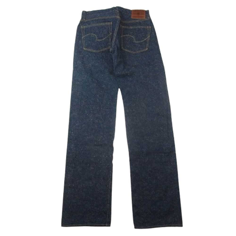 ONI DENIM 鬼デニム ONI-288-CCD-Kabuki 15oz クラッシュド コンクリート デニム インディゴブルー系 30【美品】【中古】