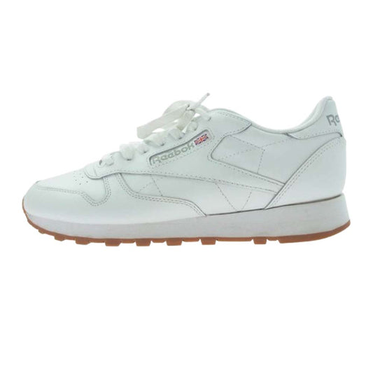 Reebok リーボック 100008491 Classic Leather Shoes クラシック レザー シューズ ローカット スニーカー ホワイト系 27.5cm【中古】