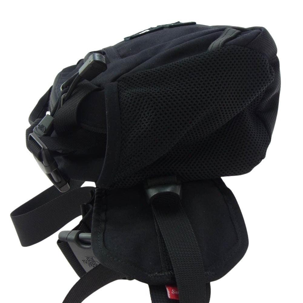 Supreme シュプリーム 18AW NF0A3SE7 THE NORTH FACE Expedition Waist Bag ノースフェイス エクスペディション ボックスロゴ ウエスト バッグ ブラック系【中古】