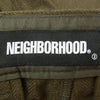 NEIGHBORHOOD ネイバーフッド 20AW 202BENH-PTM01 TAPERED CW-PT ウール混 テーパード パンツ カーキ系 S【中古】