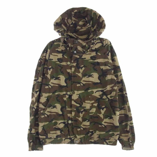 THE NORTH FACE ノースフェイス NP2414N PURPLE LABEL パープルレーベル カモフラ コットン素材 マウンテンパーカー ジャケット マルチカラー系 M【中古】