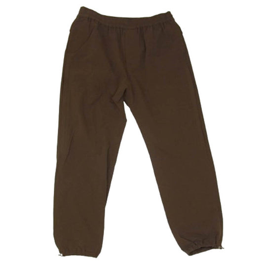 UNDERCOVER アンダーカバー 19SS UCX4505-1 industrial ambient elasticated pants バックプリント ナイロンパンツ ブラウン系 2【中古】