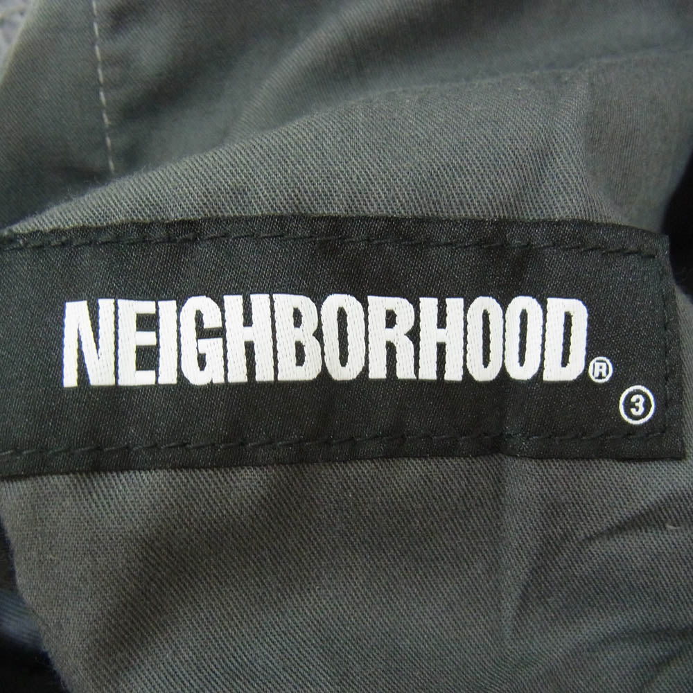 NEIGHBORHOOD ネイバーフッド 21AW 212YTNH-PTM05 CHEF EC-PT イージー シェフ パンツ グレー系 M【中古】