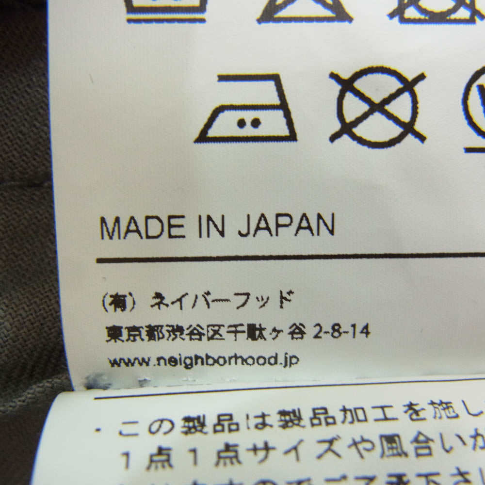 NEIGHBORHOOD ネイバーフッド 22AW 222AQNH-PTM07 SRL WORK PT.CO ワーク ペインター パンツ グレー系 S【中古】