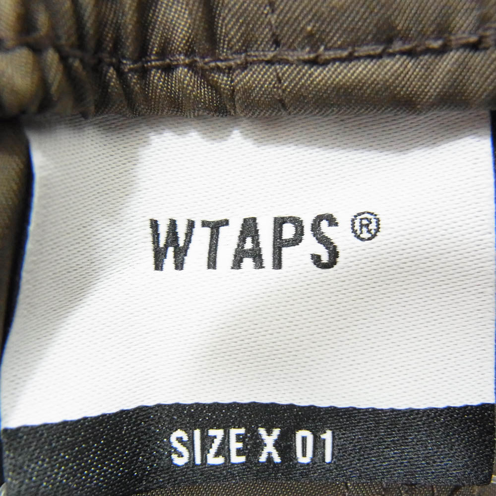 WTAPS ダブルタップス 18AW 182BRDT-PTM03 FROCK TROUSERS フロック トラウザー パンツ ブラウン系 X01【中古】
