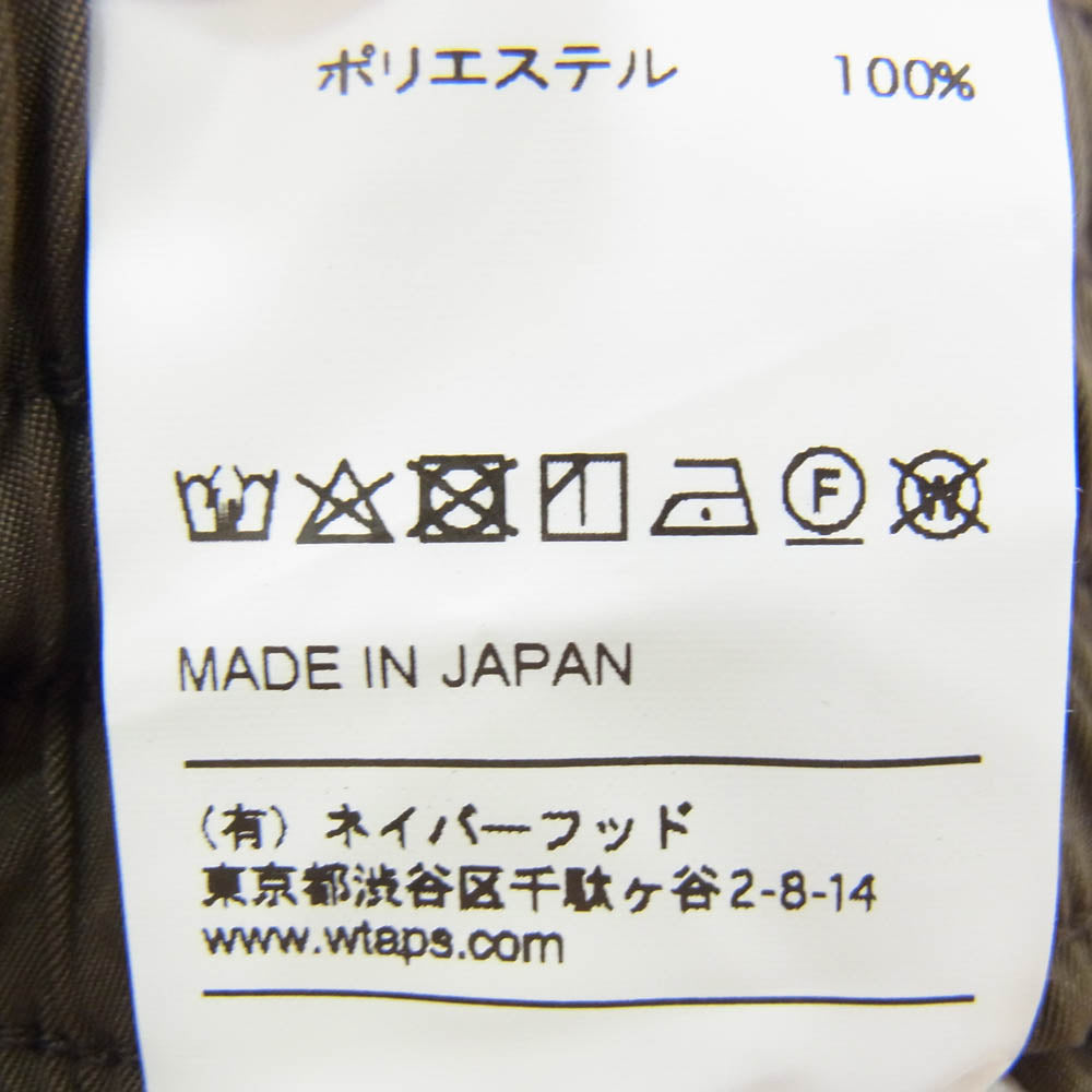 WTAPS ダブルタップス 18AW 182BRDT-PTM03 FROCK TROUSERS フロック トラウザー パンツ ブラウン系 X01【中古】