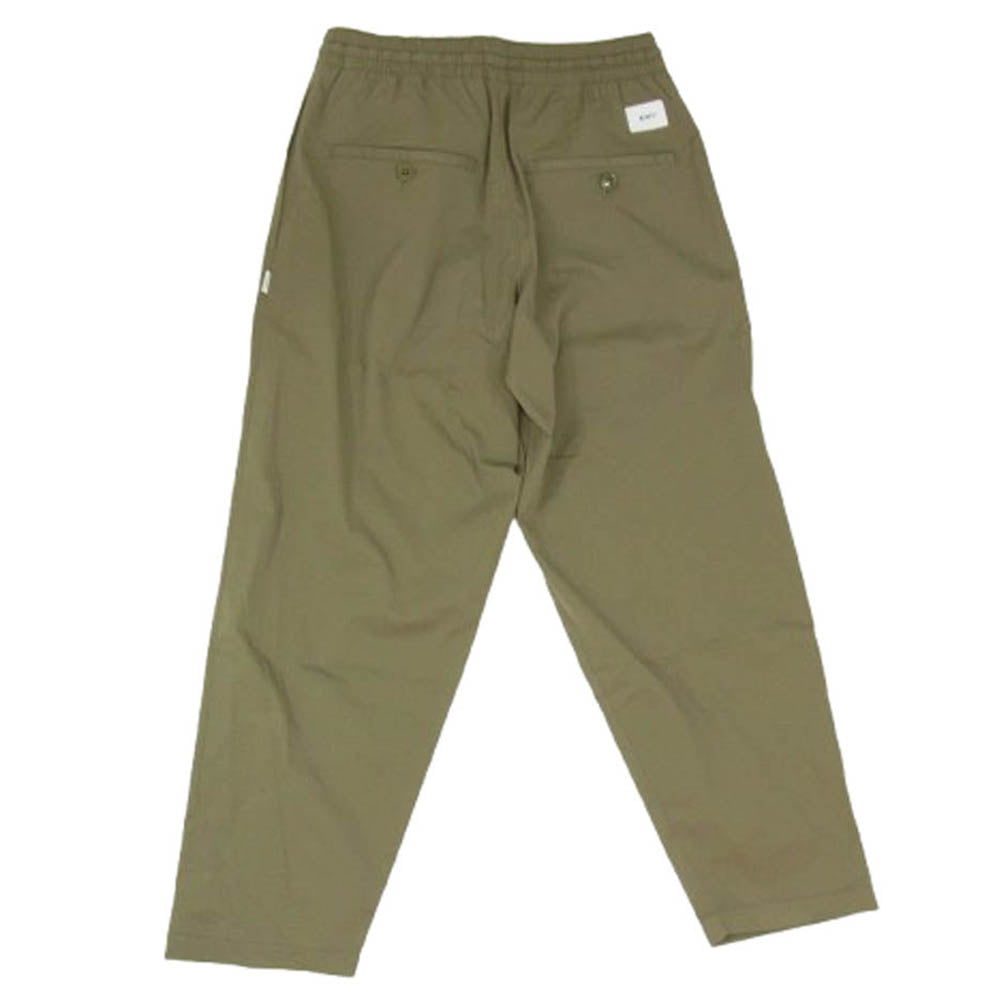WTAPS ダブルタップス 20AW 202BRDT-PTM05 SMOCK TROUSERS POLY.TWILL スモック トラウザーズ イージー パンツ カーキ系 X01【中古】