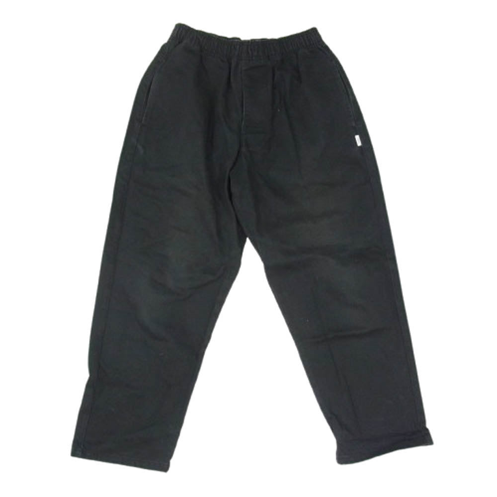 WTAPS ダブルタップス 20AW 202BRDT-PTM03 CHEF TROUSERS COTTON.TWILL シェフ トラウザーズ コット ツイル パンツ ブラック系 X01【中古】