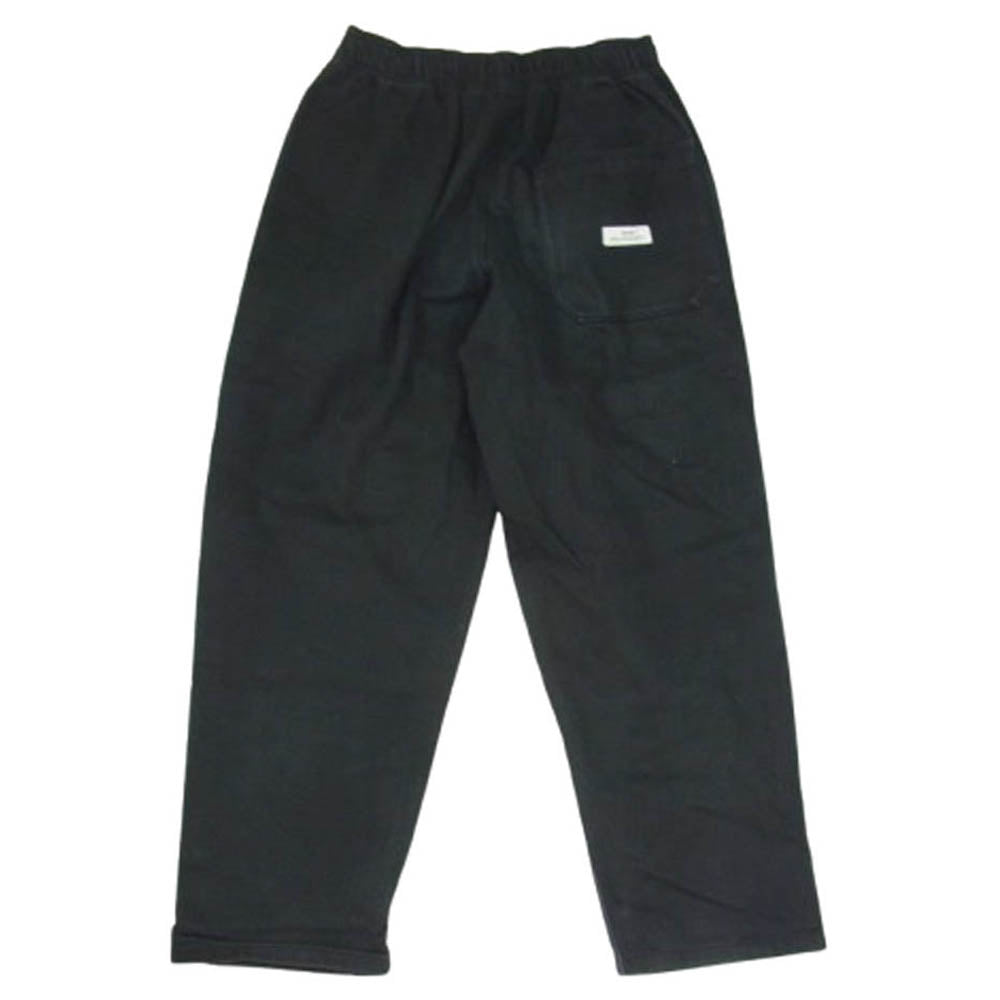 WTAPS ダブルタップス 20AW 202BRDT-PTM03 CHEF TROUSERS COTTON.TWILL シェフ トラウザーズ コット ツイル パンツ ブラック系 X01【中古】
