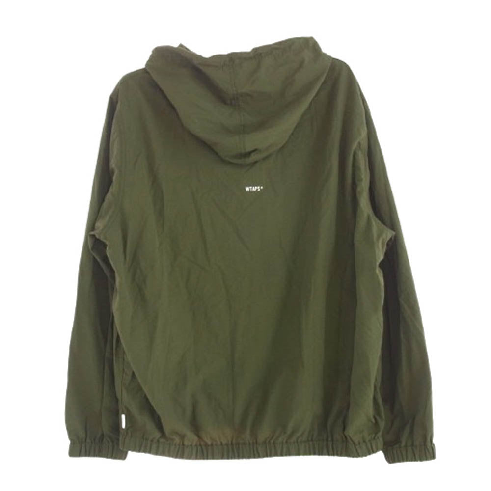 WTAPS ダブルタップス 22SS 221BRDT-JKM01 SHADOW JACKET NYLON TAFFETA シャドウジャケット ナイロンジャケット カーキ系 3【中古】