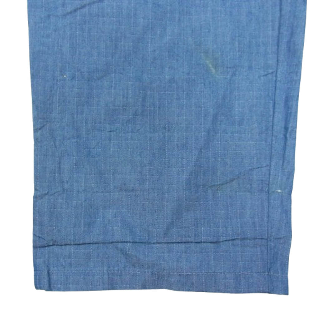 WTAPS ダブルタップス 22SS 221WVDT-PTM03 SEAGULL 03 RIPSTOP OP DENIM シーガル リップストップ イージー パンツ ブルー系 X02【中古】