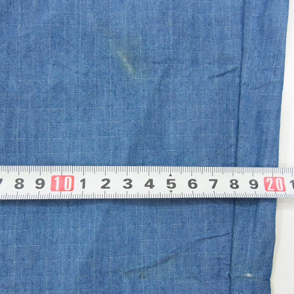 WTAPS ダブルタップス 22SS 221WVDT-PTM03 SEAGULL 03 RIPSTOP OP DENIM シーガル リップストップ イージー パンツ ブルー系 X02【中古】