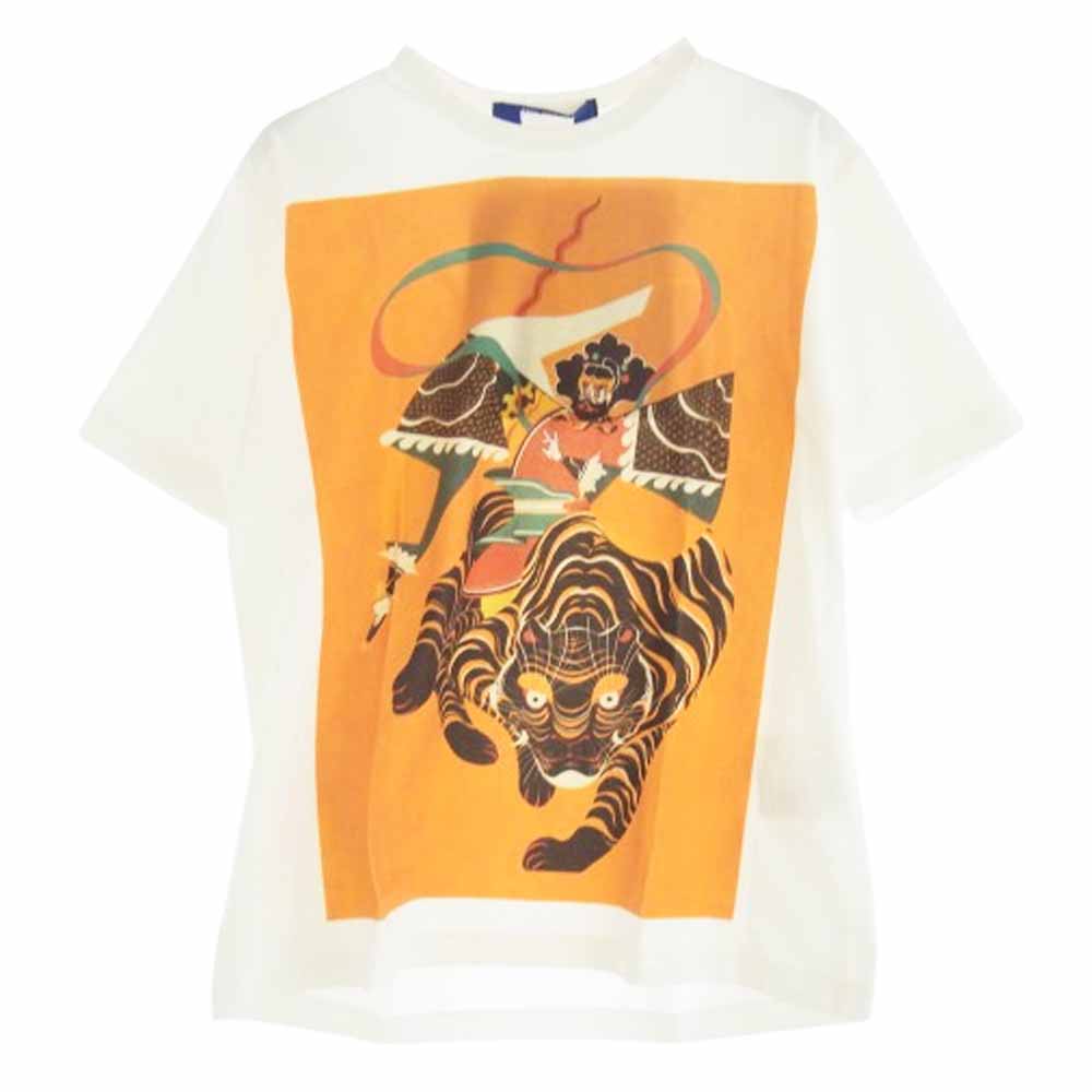 JUNYA WATANABE COMME des GARCONS MAN ジュンヤワタナベコムデギャルソンマン 22SS WI-T015-051 コットン 天竺 プリント Tシャツ 半袖カットソー マルチカラー系 S【新古品】【未使用】【中古】