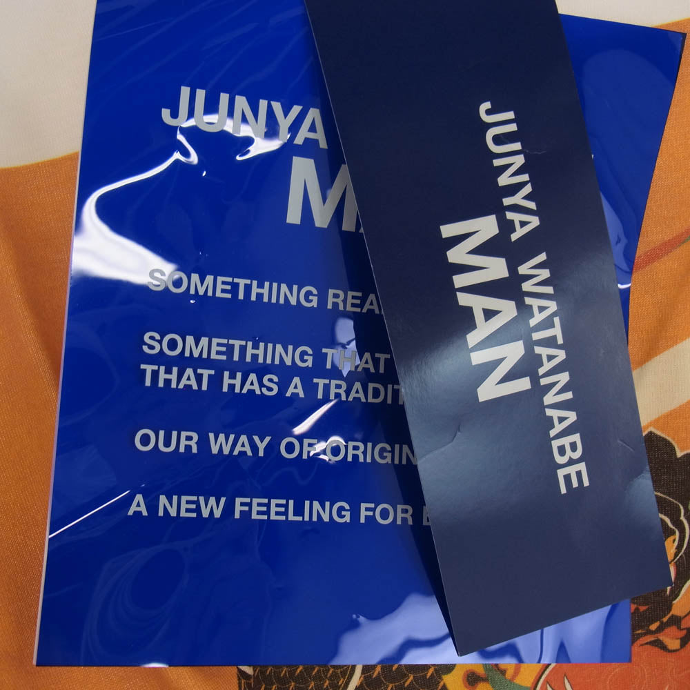 JUNYA WATANABE COMME des GARCONS MAN ジュンヤワタナベコムデギャルソンマン 22SS WI-T015-051 コットン 天竺 プリント Tシャツ 半袖カットソー マルチカラー系 S【新古品】【未使用】【中古】