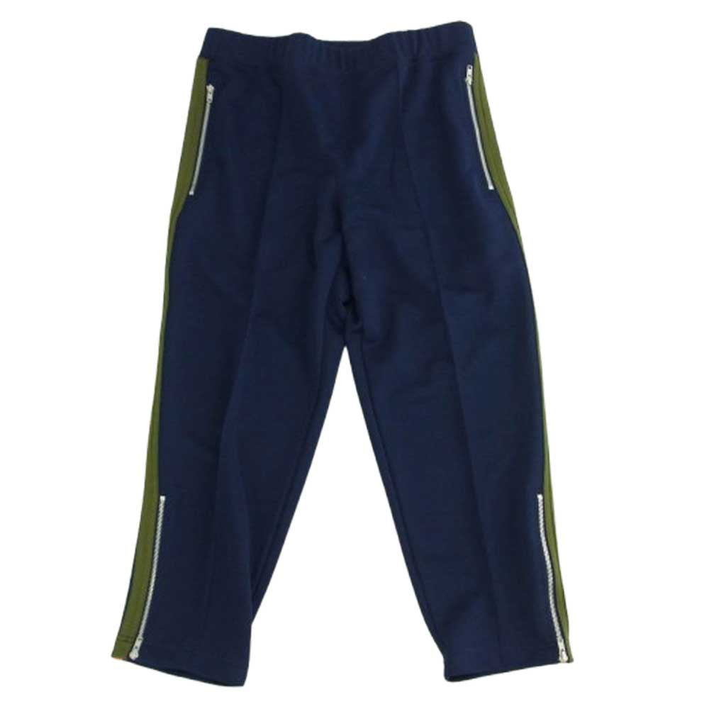 コムデギャルソンシャツ 19SS S27130 サイドライン ジップ トラックパンツ ネイビー系 S【中古】