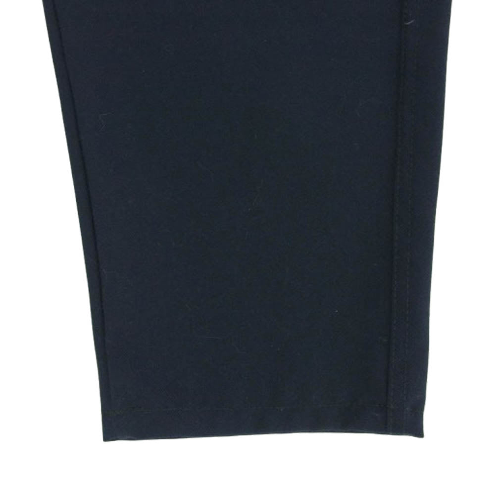 コムデギャルソンシャツ 18SS S25919 ポリエステル クロップドパンツ ダークネイビー系 S【中古】