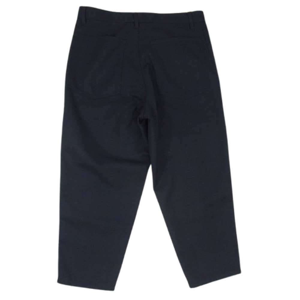 コムデギャルソンシャツ 19AW W27149 ポリエステル クレイジーパターン 切替 パンツ ネイビー系 XS【美品】【中古】