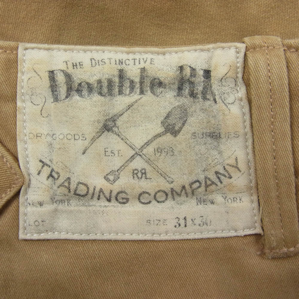 RRL ダブルアールエル PP-PM-LA-0110 ボタンフライ シンチバック  