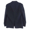 JUNYA WATANABE COMME des GARCONS MAN ジュンヤワタナベコムデギャルソンマン 22SS WI-J019 ウール エステル ストライプ リネンクロス テーラードジャケット ネイビー系 XS【中古】