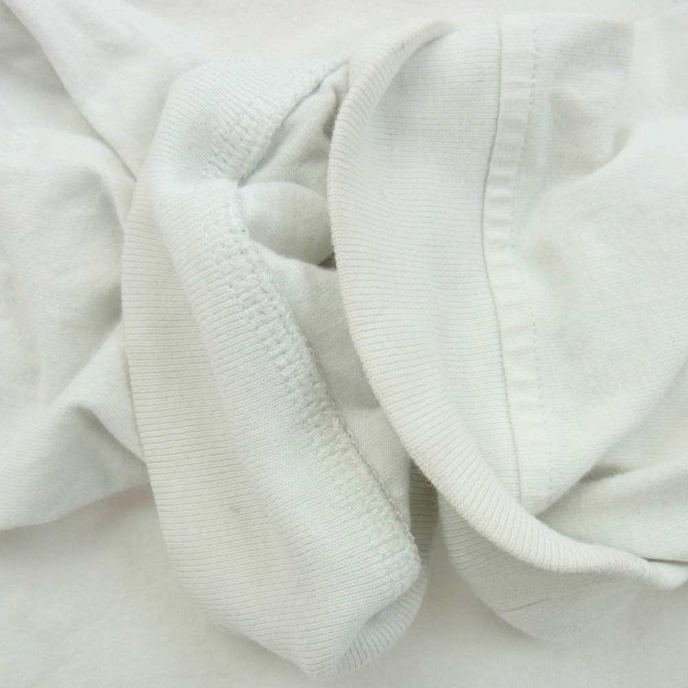 Supreme シュプリーム 20AW Woven Label L/S Top ウーブン ラベル ロゴ パッチ 長袖 Tシャツ XLサイズ ホワイト系 XL【中古】