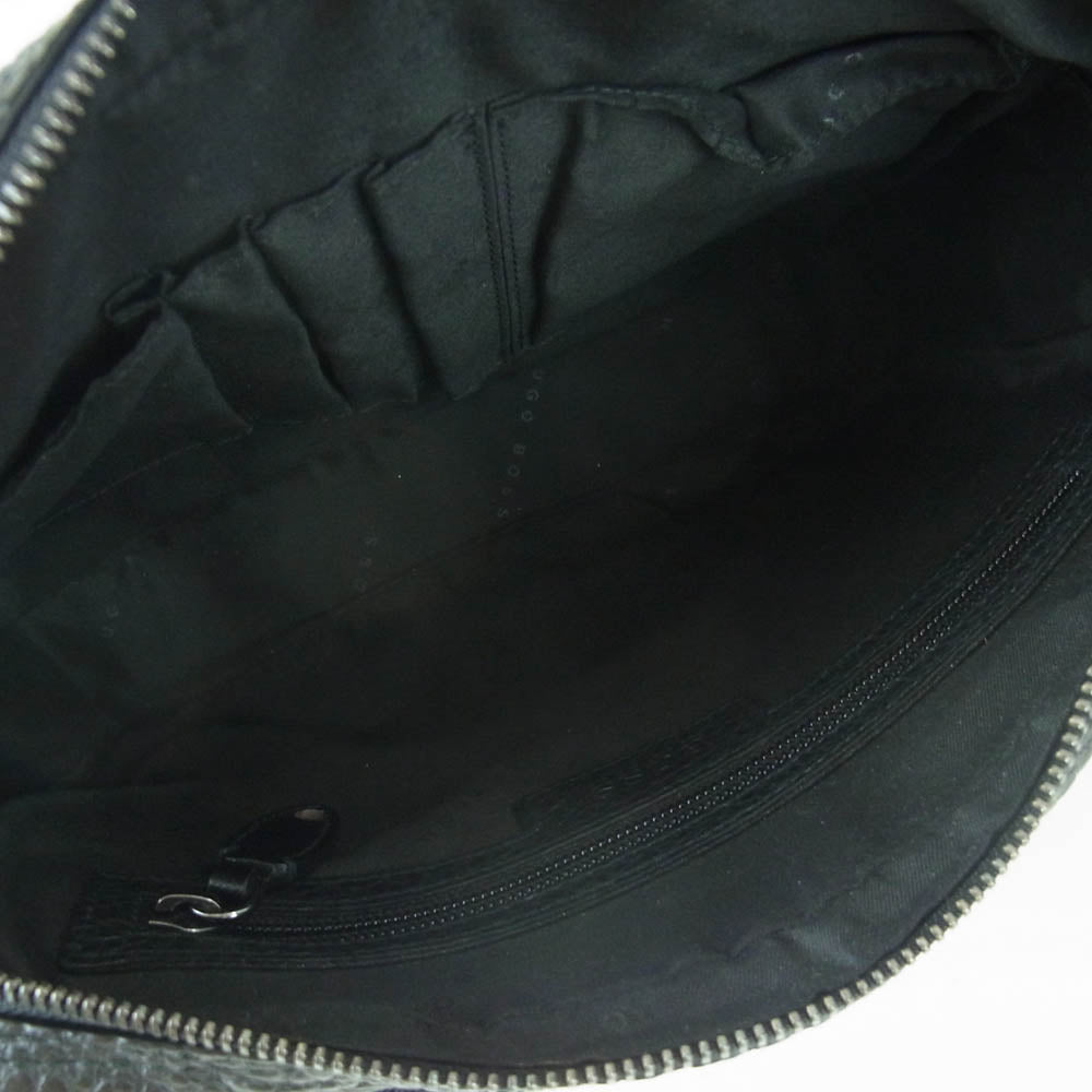 HUGO BOSS ヒューゴボス 50273420 ショルダー バッグ ブラック系【美品】【中古】