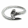 CHROME HEARTS クロムハーツ（原本有） NAIL CRSBALL ネイル クロスボール リング シルバー系 約16号【中古】