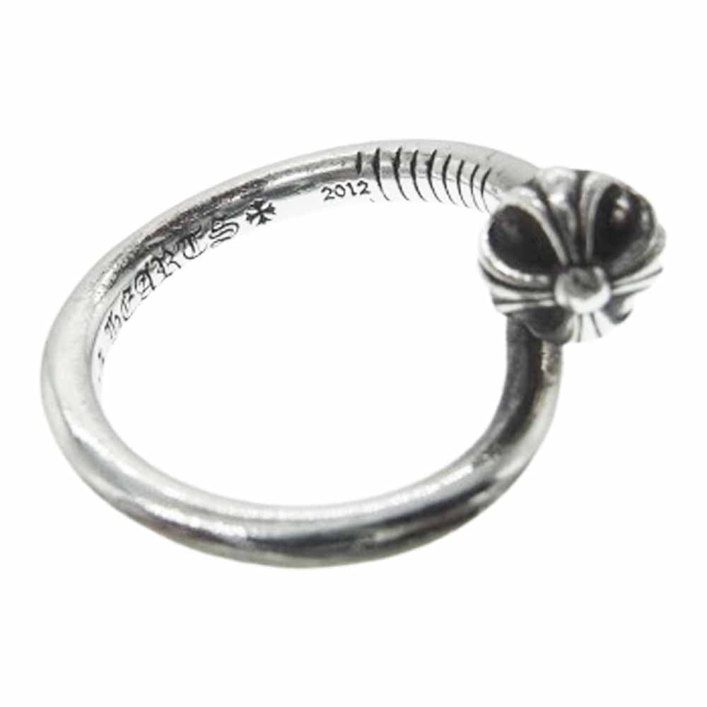CHROME HEARTS クロムハーツ（原本有） NAIL CRSBALL ネイル クロスボール リング シルバー系 約16号【中古】