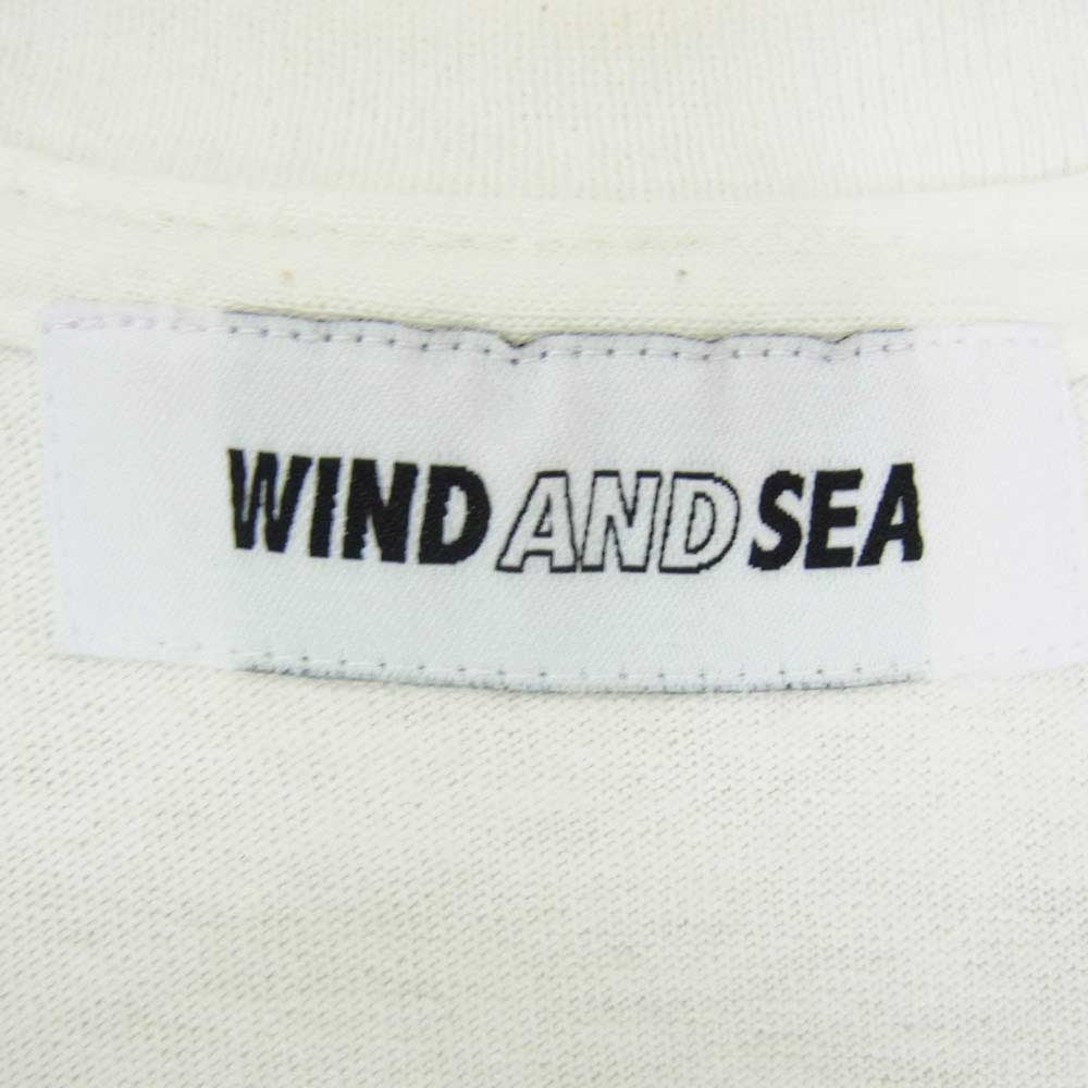 WIND AND SEA ウィンダンシー WDS-CS-118 PALM TREE PHOTO フォト プリント 半袖 Tシャツ ブラック系 L【中古】