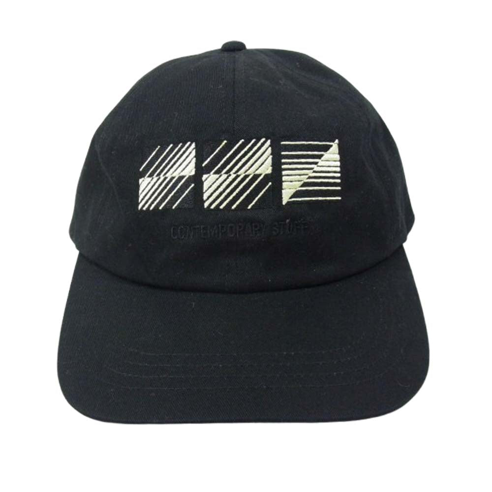 BEAMS ビームス 24AW SSZ エスエスズィー CUBE BASE BALL CAP キューブ ベースボール キャップ 帽子 ブラック系【中古】