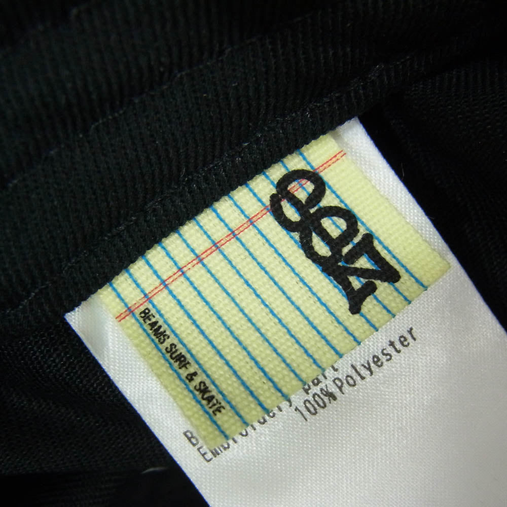 BEAMS ビームス 24AW SSZ エスエスズィー CUBE BASE BALL CAP キューブ ベースボール キャップ 帽子 ブラック系【中古】