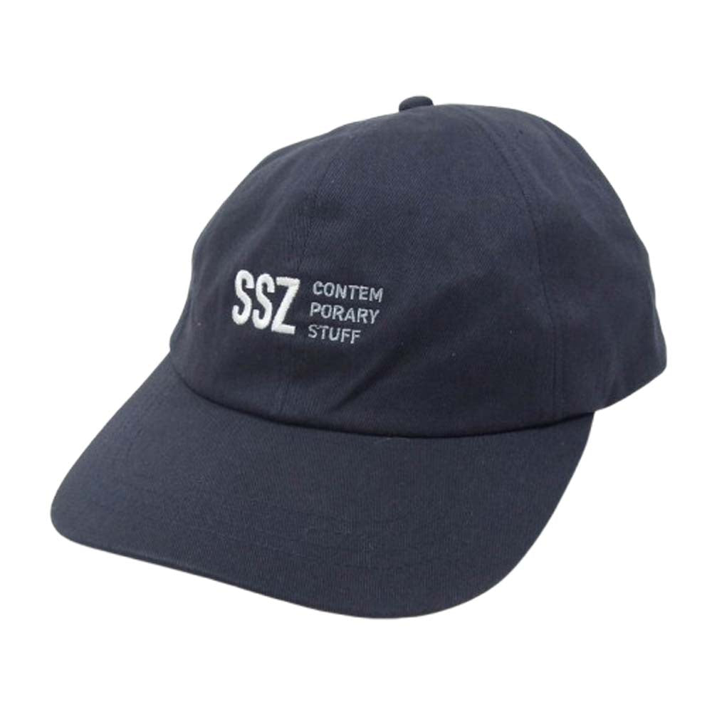 BEAMS ビームス 24AW SSZ エスエスズィー C.S2 BASE BALL CAP ロゴ刺繍 ベースボール キャップ ネイビー系【中古】