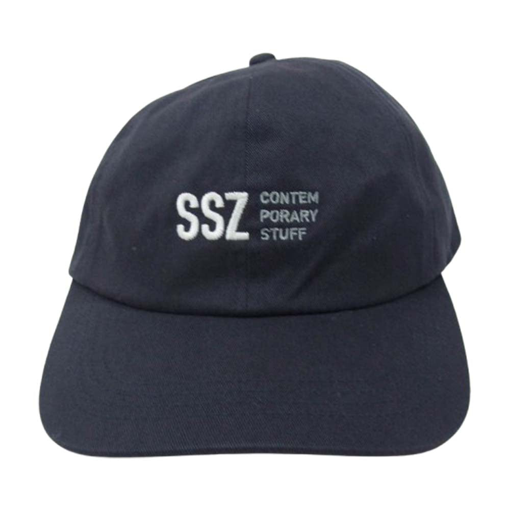 BEAMS ビームス 24AW SSZ エスエスズィー C.S2 BASE BALL CAP ロゴ刺繍 ベースボール キャップ ネイビー系【中古】