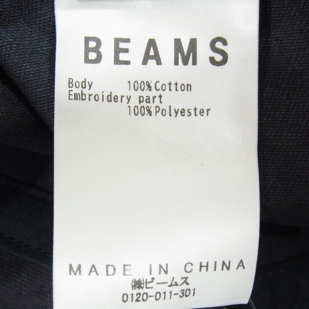 BEAMS ビームス 24AW SSZ エスエスズィー C.S2 BASE BALL CAP ロゴ刺繍 ベースボール キャップ ネイビー系【中古】